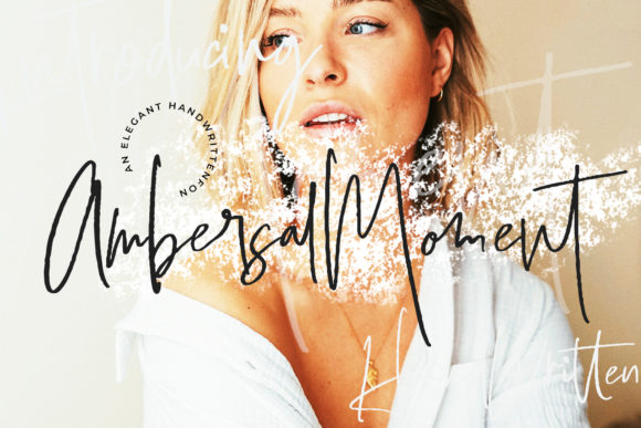 Ambersal Moment: Elegant Script Handwritten Font