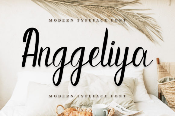 Anggeliya: A Playful Script Handwritten Font for Small Business Branding
