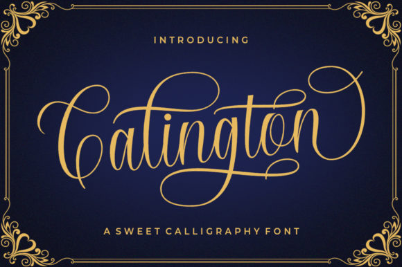 Calington: A Bold Script Handwritten Font for Digital Branding
