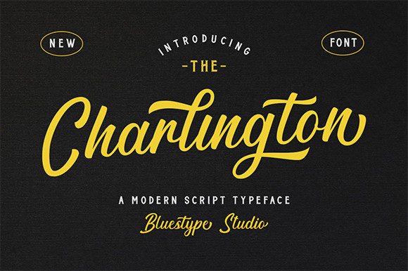 Charlington: A Playful Script Font for Memorable Branding