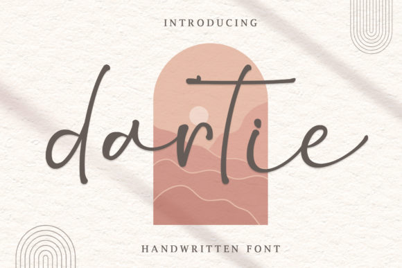 Dartie Script Font for Creative Digital Branding