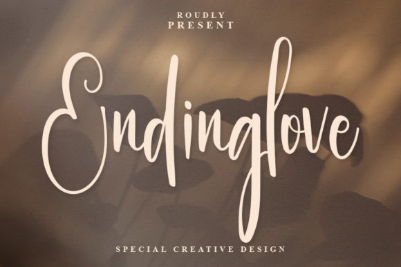 Endinglove Script Font for Handmade & Wedding Brands