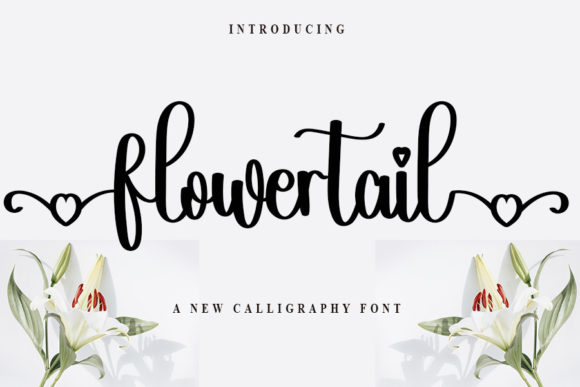Flowertail Script Font for Playful, Elegant Branding