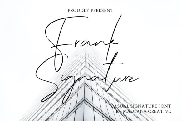 Frank Signature Font for Elegant Branding and Social Campaigns