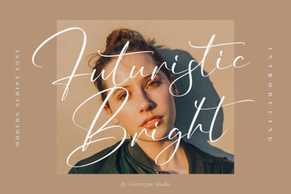 Futuristic Bright Script Font for Elegant Handmade Designs