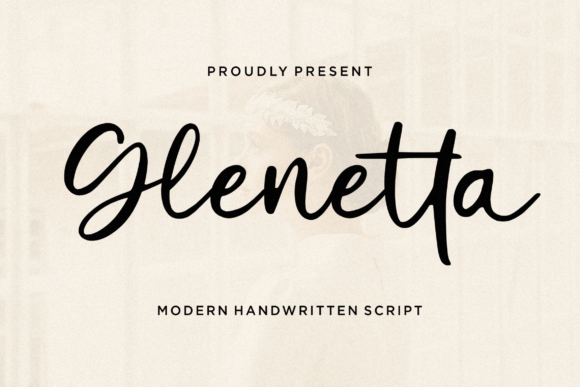 Glenetta: A Romantic Script Handwritten Font for Editorial Design