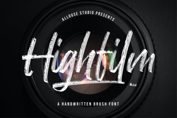 Highfilm: A Dancing Script Handwritten Font for Creative Projects
