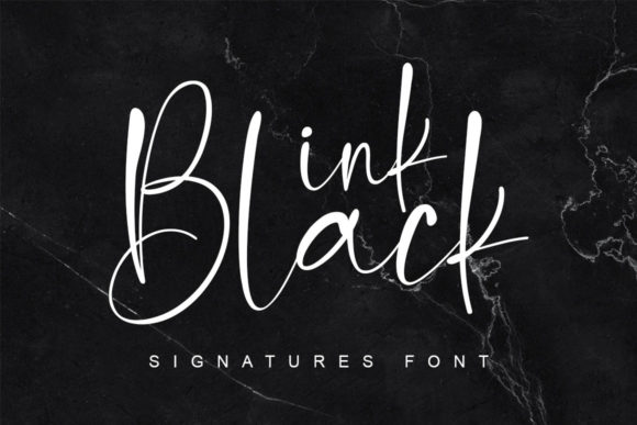Ink Black: A Delicate Script Font for Elegant Digital Design