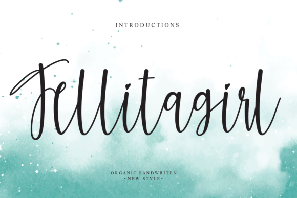 Jellitagirl: A Graceful Script Font for Elegant Branding
