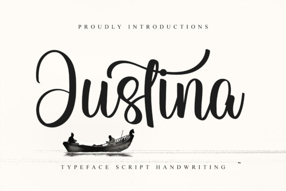 Justina Script Font for Elegant Branding