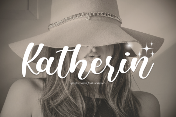 Katherin Script Font for Elegant Handmade Designs