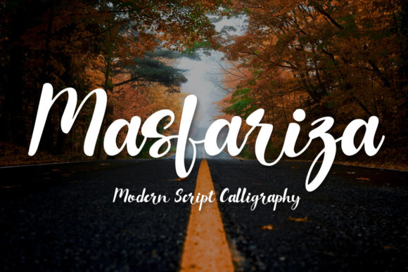 Masfariza Handwritten Font for Elegant Digital Branding