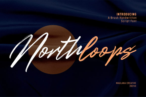 Northloops: An Elegant Script Font for Modern Brand Campaigns