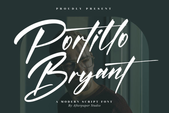 Portillo Bryant Script Font for Elegant Brand Identity