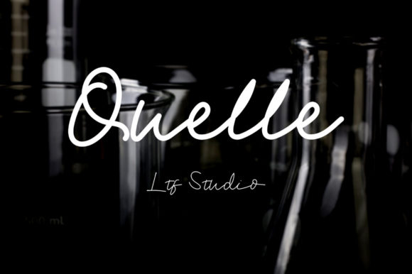 Quelle: An Elegant Script Font for Thoughtful Editorial Design