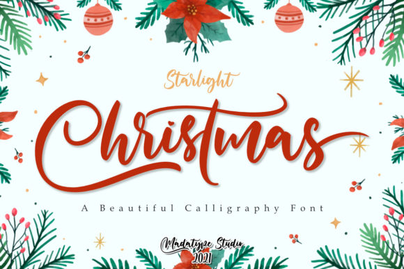 Starlight of Christmas Font for Warm, Memorable Branding