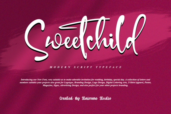 Sweetchild: A Refined Script Handwritten Font for Elegant Design