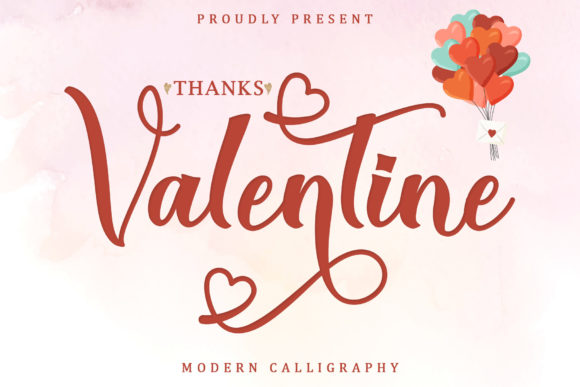 Thanks Valentine Script Font for Elegant Campaign Design