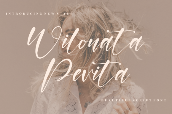 Wilonata Pevita: A Script Handwritten Font That Elevates Campaign Visuals
